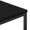 Fekete tölgy fürdőszobaszekrény polcokkal 76,5x35x95 cm