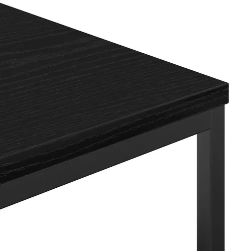 Fekete tölgy fürdőszobaszekrény polcokkal 76,5x35x95 cm