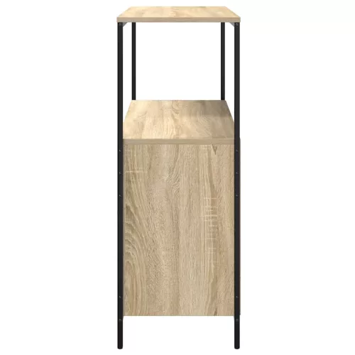 Tölgy színű fürdőszobaszekrény polcokkal 76,5x35x95 cm