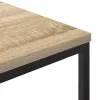 Tölgy színű fürdőszobaszekrény polcokkal 76,5x35x95 cm