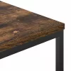 Füstölt tölgy fürdőszobaszekrény polcokkal 76,5x35x95 cm