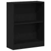 Könyvespolc Fekete 60 x 24 x 76 cm Faanyag