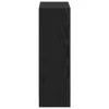 Könyvespolc Fekete 60 x 24 x 76 cm Faanyag