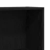 Könyvespolc Fekete 60 x 24 x 76 cm Faanyag