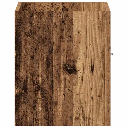 Antik fa szerelt fa mosdószekrény 60x38,5x46 cm