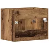 Antik fa szerelt fa mosdószekrény 60x38,5x46 cm
