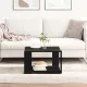 Dohányzóasztal Musta tammi 85 x 55 x 31 cm Faanyag