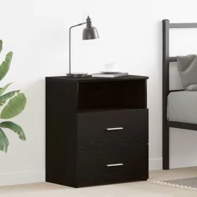   Éjjeliszekrény fiókkal Musta tammi 50 x 32 x 60 cm Faanyag