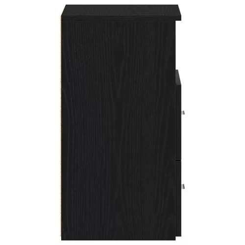 Éjjeliszekrény fiókkal Musta tammi 50 x 32 x 60 cm Faanyag