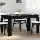 Étkezőasztal Musta tammi 140 x 74.5 x 76 cm Faanyag