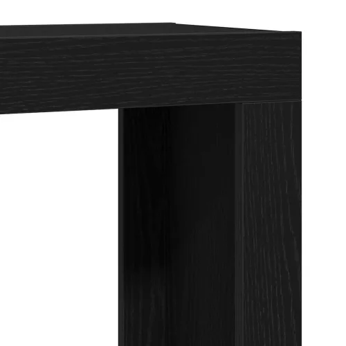 Fészekasztal 3 pcs Musta tammi 61 x 30 x 50 cm Faanyag