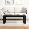 Dohányzóasztal Musta tammi 102 x 50 x 35 cm Faanyag