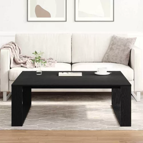 Dohányzóasztal Musta tammi 100 x 100 x 35 cm Faanyag