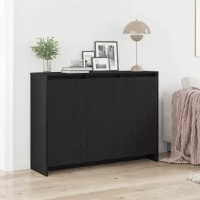Széf Fekete 102 x 33 x 75 cm Faanyag