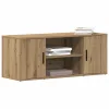 TV Szekrény kézműves tölgy 100 x 35 x 40 cm Faanyag