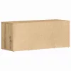 TV Szekrény kézműves tölgy 100 x 35 x 40 cm Faanyag