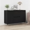 Széf fiókkal Musta tammi 101.5 x 35 x 70 cm Faanyag
