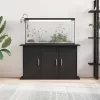 Fekete tölgyfa akváriumállvány 101 x 41 x 58 cm