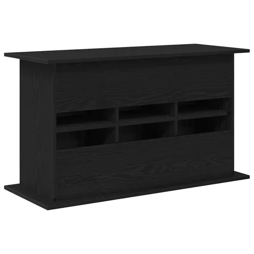 Fekete tölgyfa akváriumállvány 101 x 41 x 58 cm