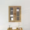 Fali szekrény kézműves tölgy 69.5 x 34 x 90 cm Faanyag