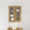 Fali szekrény kézműves tölgy 69.5 x 34 x 90 cm Faanyag