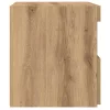 Éjjeli Szekrény 2 pcs kézműves tölgy 50 x 40 x 45 cm Faanyag