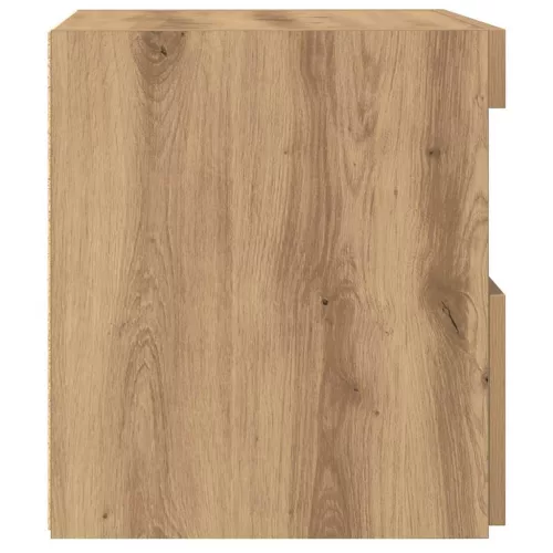 Éjjeli Szekrény 2 pcs kézműves tölgy 50 x 40 x 45 cm Faanyag