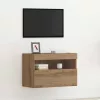TV Fali Szekrény kézműves tölgy 60 x 30 x 40 cm Faanyag