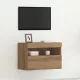TV Fali Szekrény kézműves tölgy 60 x 30 x 40 cm Faanyag