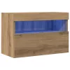 TV Fali Szekrény kézműves tölgy 60 x 30 x 40 cm Faanyag
