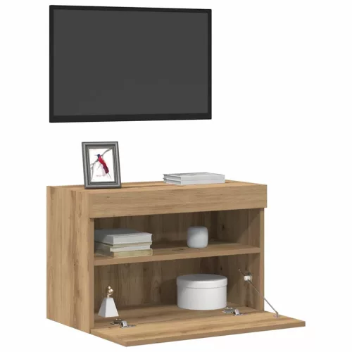 TV Fali Szekrény kézműves tölgy 60 x 30 x 40 cm Faanyag