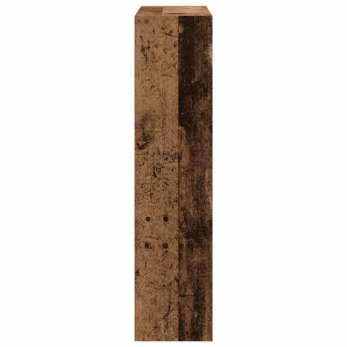 Cipőszekrény tárolóval Régi fa 80 x 21 x 87.5 cm Faanyag