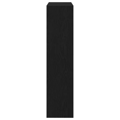 Cipőszekrény tárolóval Musta tammi 80 x 21 x 87.5 cm Faanyag