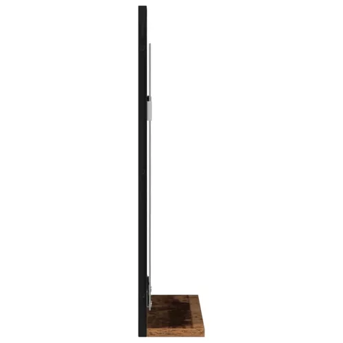 Fürdőszobai tükör polcokkal Régi fa 50 x 12 x 60 cm Faanyag