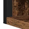 Fürdőszobai tükör polcokkal Régi fa 50 x 12 x 60 cm Faanyag