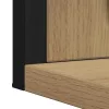 Fürdőszobai tükör kézműves tölgy 50 x 12 x 60 cm Faanyag