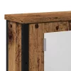 Antik fa szerelt fa fürdőszobai tükör 42 x 12 x 60 cm