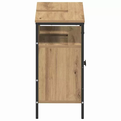Fürdőszobai mosdószekrény kézműves tölgy 80 x 30 x 60 cm