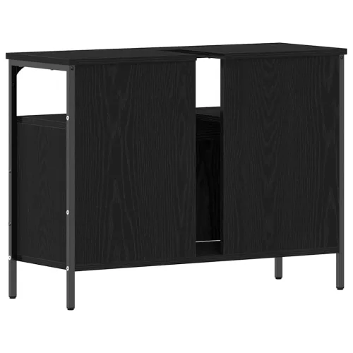 Fürdőszobai mosdószekrény Musta tammi 80 x 30 x 60 cm Faanyag