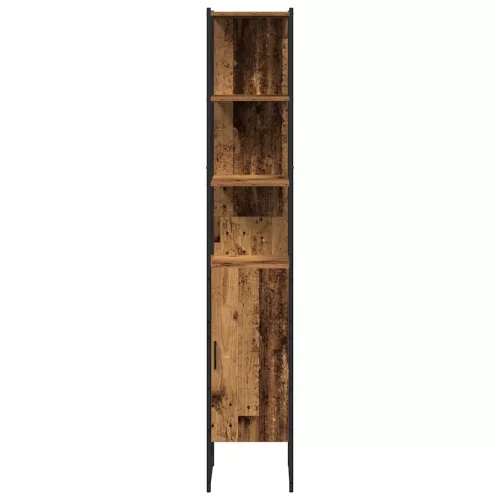 Fürdőszoba Székény polcokkal Régi fa 33 x 33 x 185.5 cm Faanyag