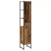 Fürdőszoba Székény polcokkal Régi fa 33 x 33 x 185.5 cm Faanyag