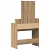 Sminktükör fiókkal polcokkal Öreg fa 80 x 41 x 144,5 cm Faanyag