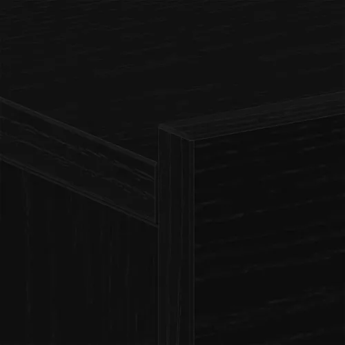 Éjjeliszekrény 2 pcs Musta tammi 40 x 30 x 30 cm Faanyag