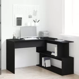 Asztal Musta tammi 200 x 50 x 76 cm Faanyag