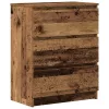 Antik fa szerelt fa tálalószekrény 60 x 35 x 76 cm