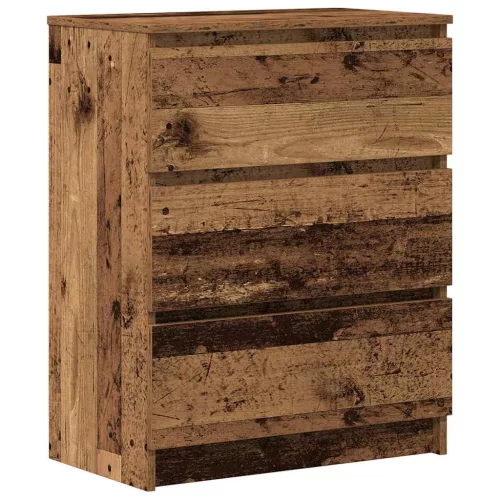 Antik fa szerelt fa tálalószekrény 60 x 35 x 76 cm