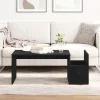 Dohányzóasztal Musta tammi 90 x 45 x 35 cm Faanyag