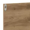 Tükörpolc polcokkal Kézműves tölgy 90 x 10.5 x 37 cm Faanyag