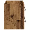 Antik fa színű szerelt fa mosdószekrény 80x38,5x48 cm