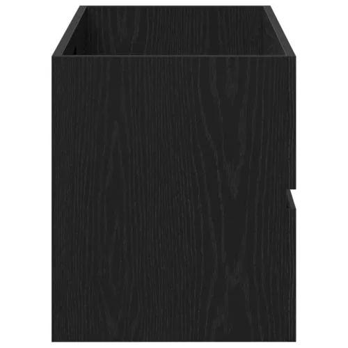 Fekete tölgy forgácslap mosdószekrény 100 x 38,5 x 45 cm